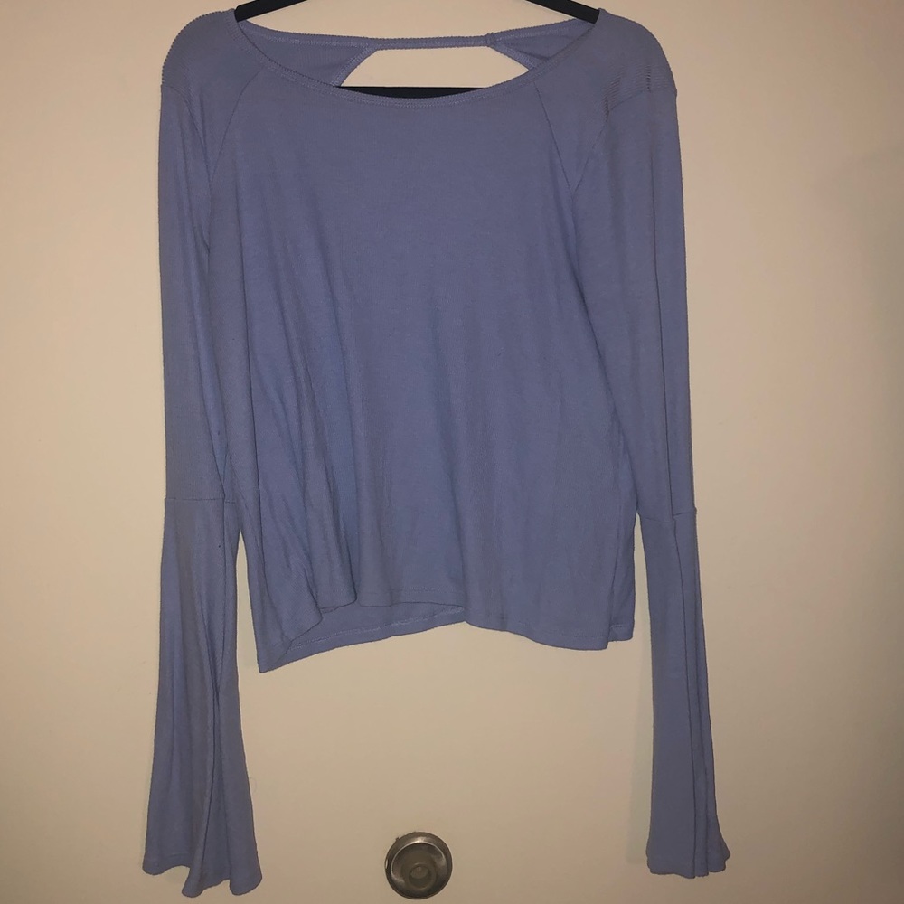 Bell Sleeved Blouse with back cut out